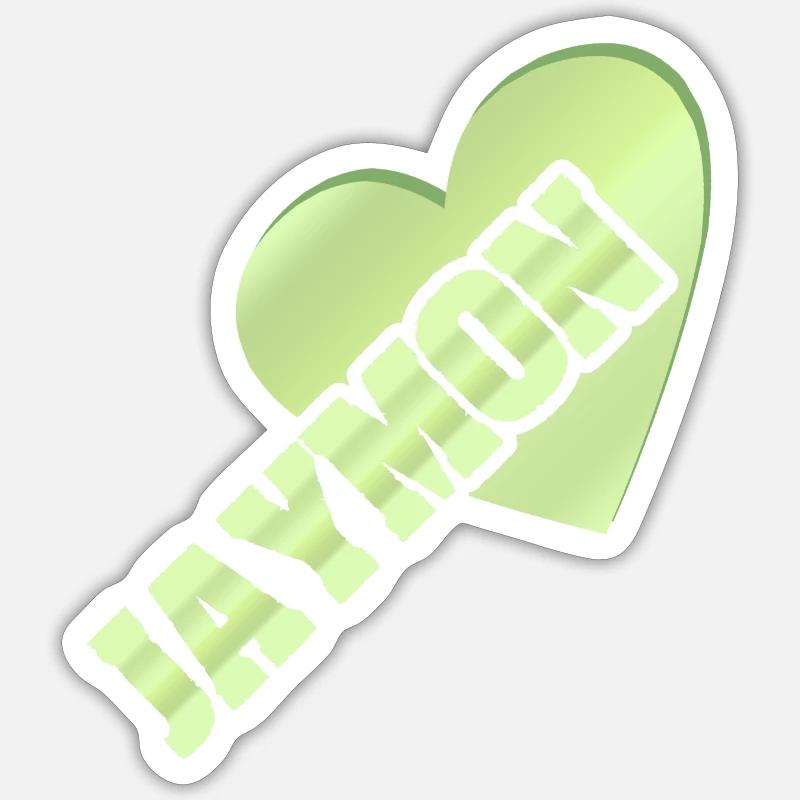 Jaymon comme l’or Sticker taille S (10 x 10 cm)