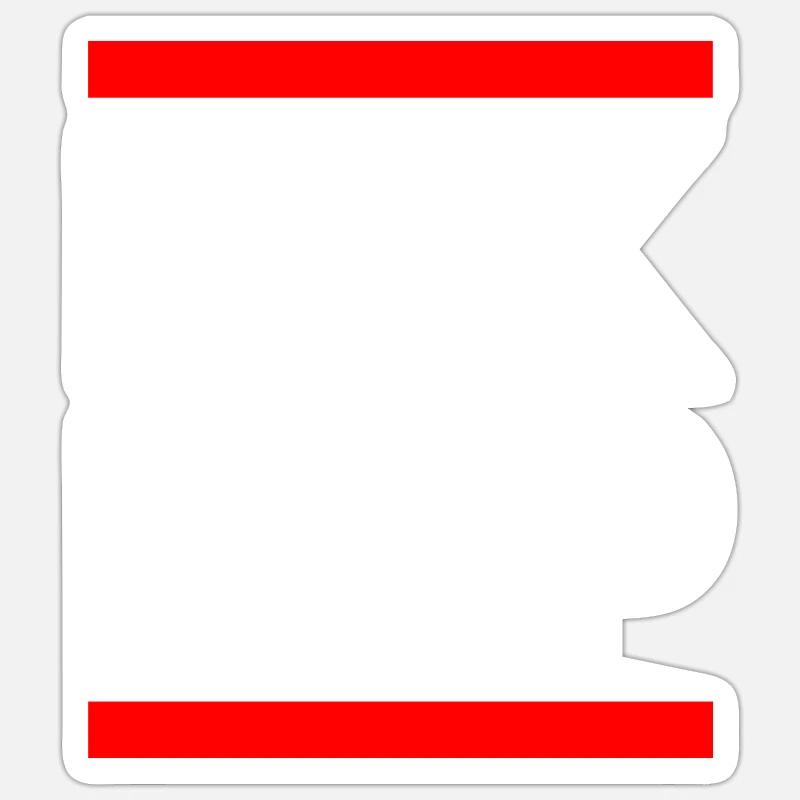 Sticker Größe S (10 x 10 cm) - 