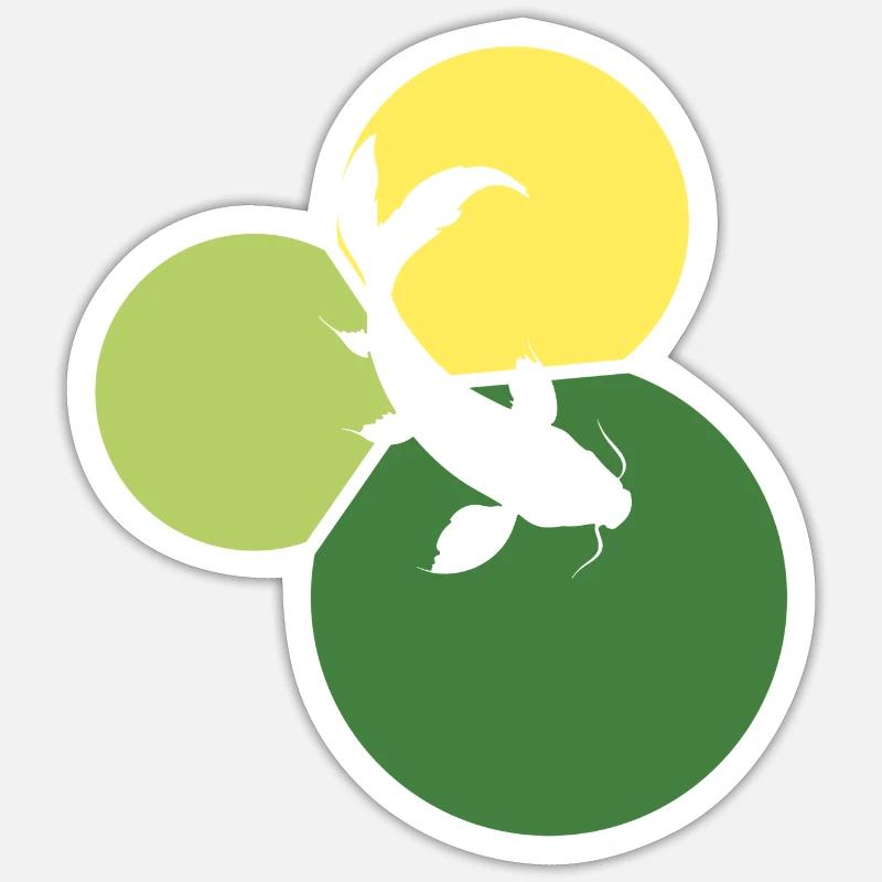 Koi Fish Sticker size S (10 x 10 cm)