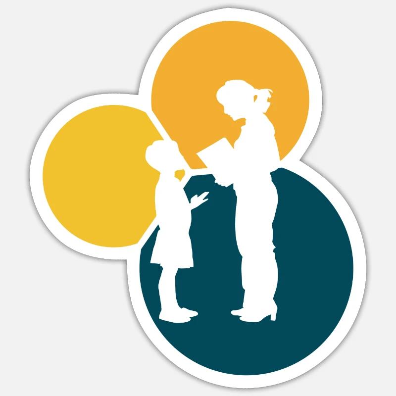 Sticker Größe S (10 x 10 cm) - 