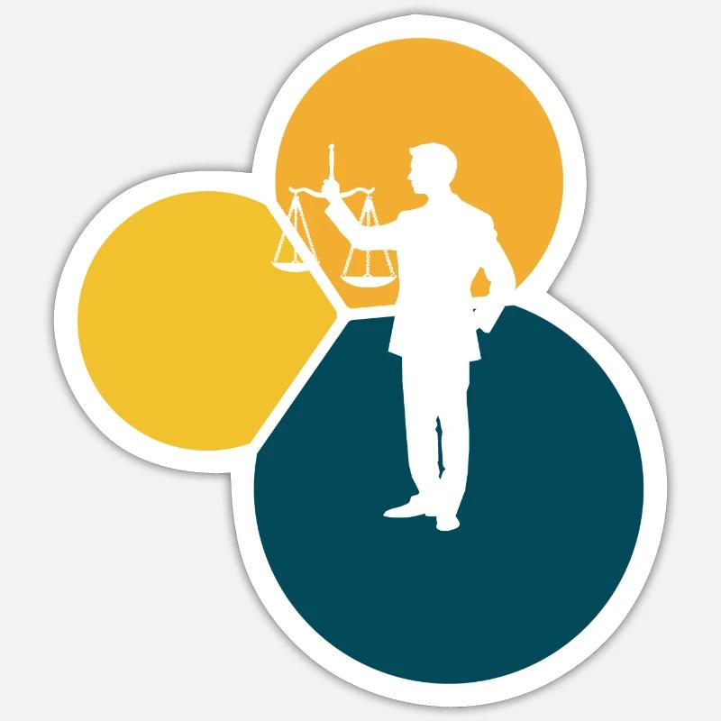 Richter Behandlung Sticker Größe S (10 x 10 cm)