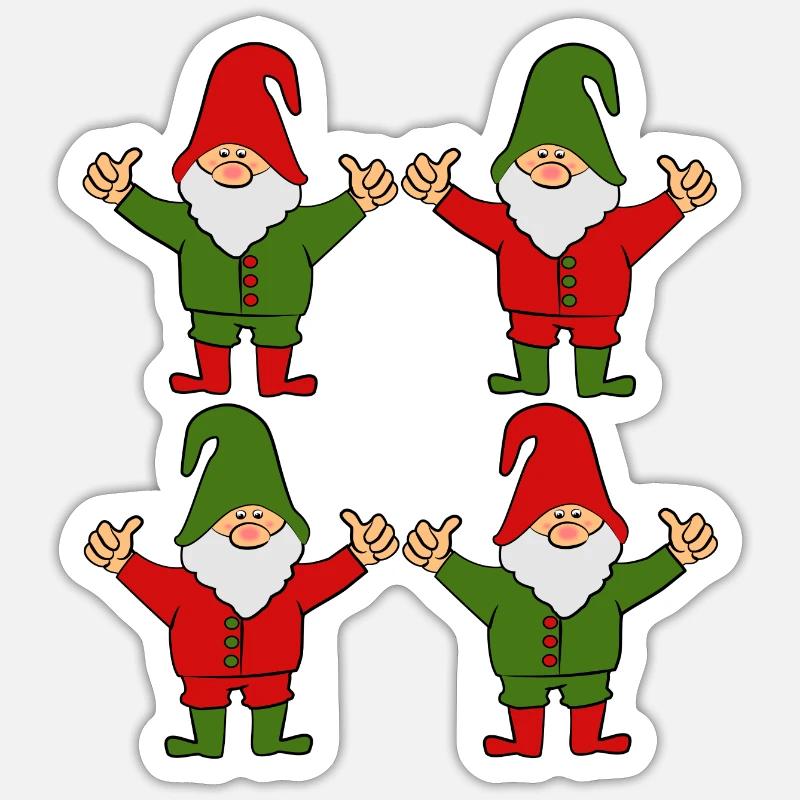 Sticker Größe S (10 x 10 cm) - 