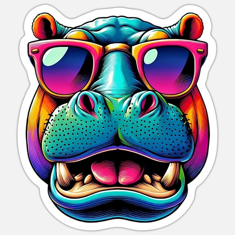 Sticker taille S (10 x 10 cm) - 
