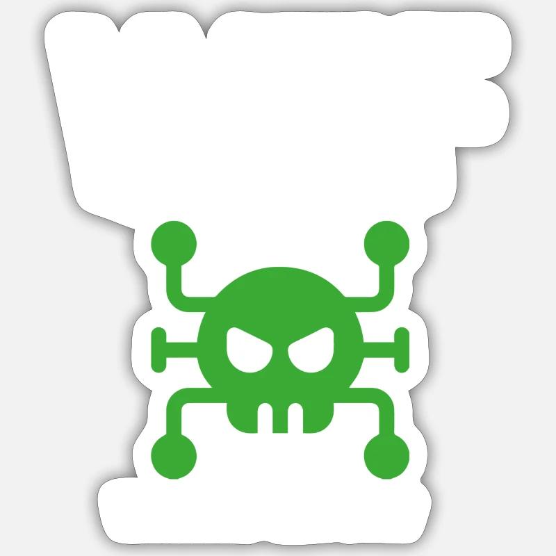 T-shirt WTF - Où est la solution ? (Programmateurs) Sticker taille S (10 x 10 cm)