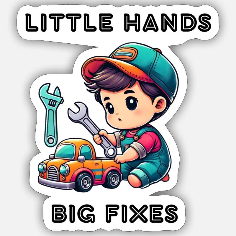 Sticker Größe S (10 x 10 cm) - 