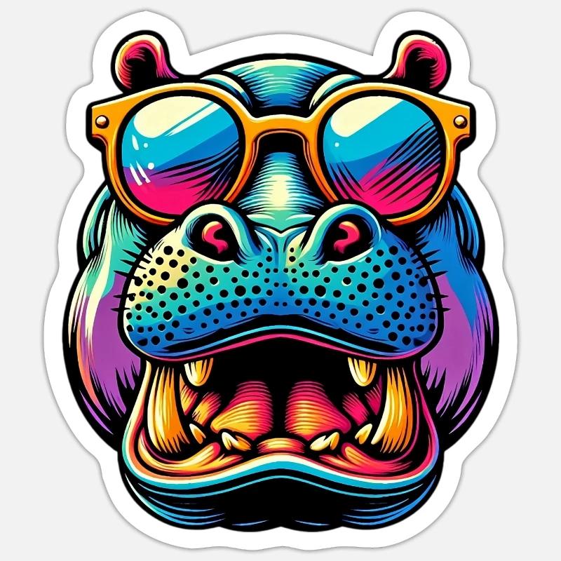 Sticker Größe S (10 x 10 cm) - 