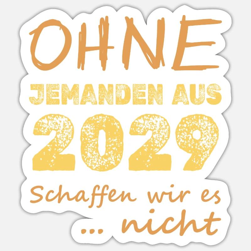 Create 2029 - Sticker size S (10 x 10 cm) - white matte