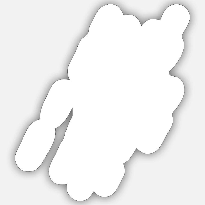 Sticker Größe S (10 x 10 cm) - 