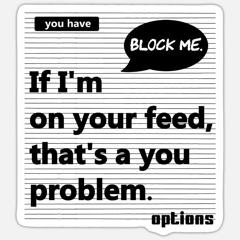 Sticker taille S (10 x 10 cm) - 