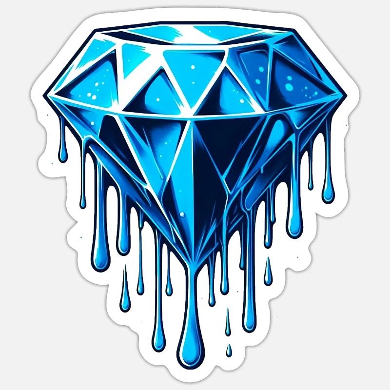 Diamond Sticker size S (10 x 10 cm)
