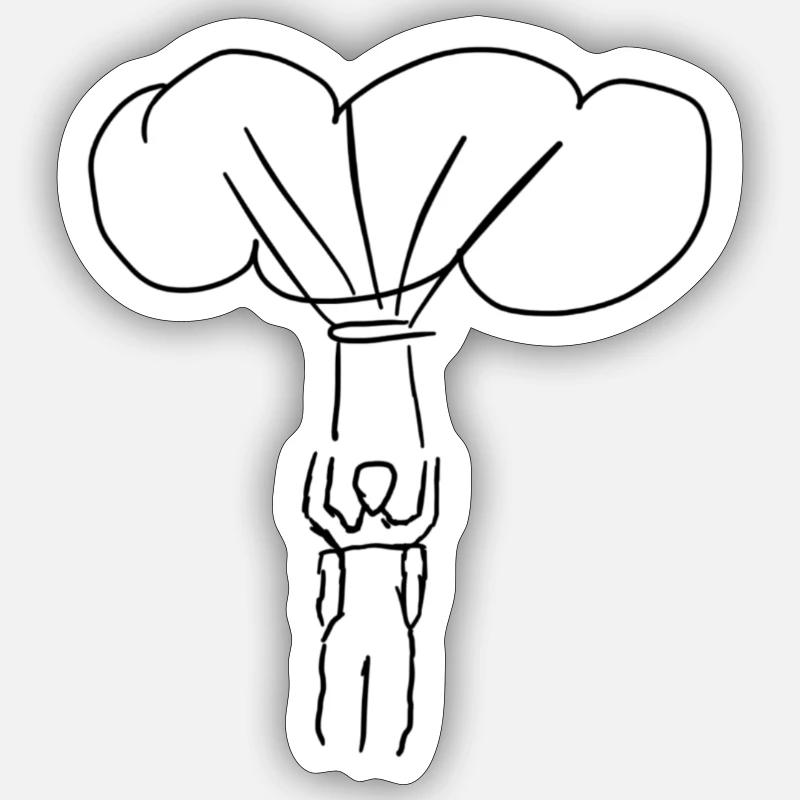 Sticker size S (10 x 10 cm) - 