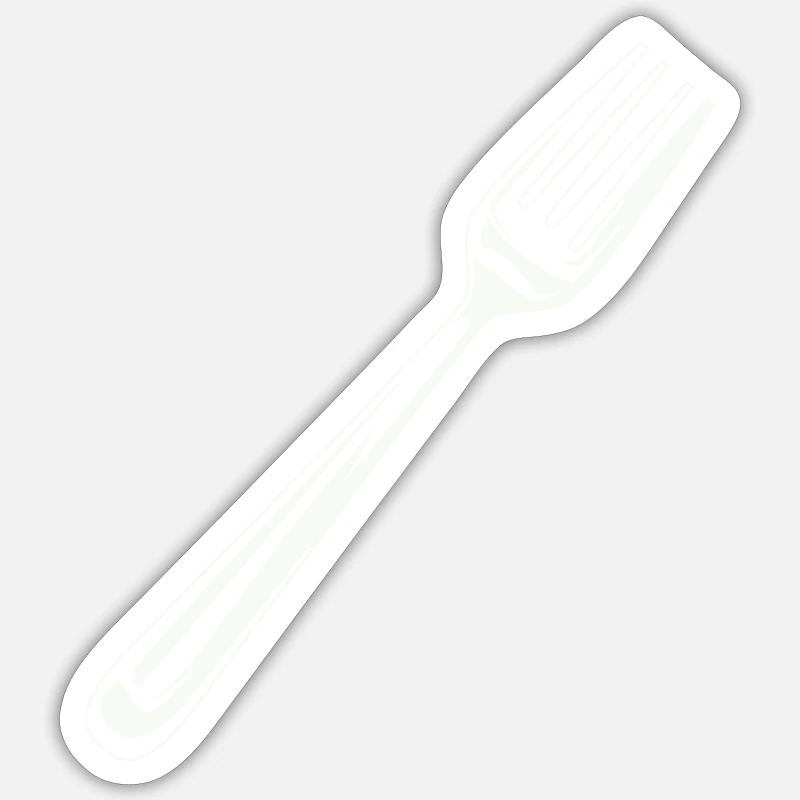 fork cutlery icon Sticker size S (10 x 10 cm)
