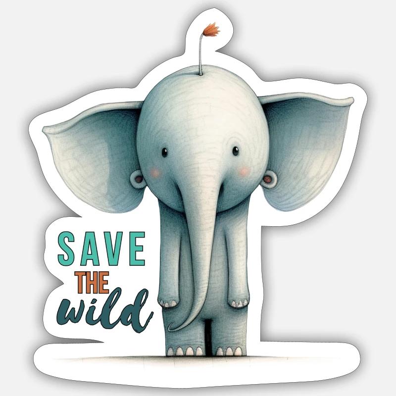 Sticker taille S (10 x 10 cm) - 