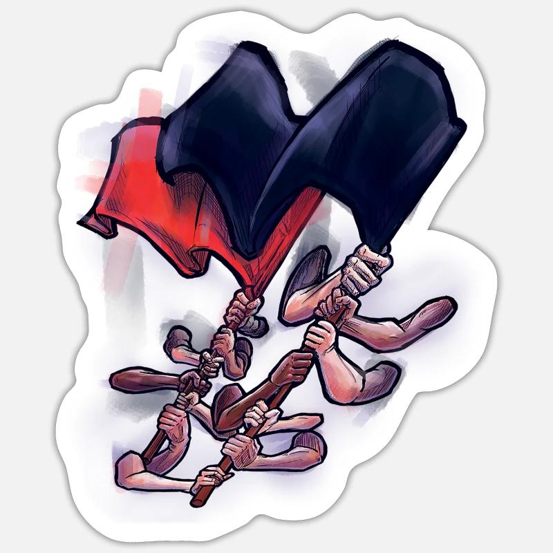 Sticker taille S (10 x 10 cm) - 