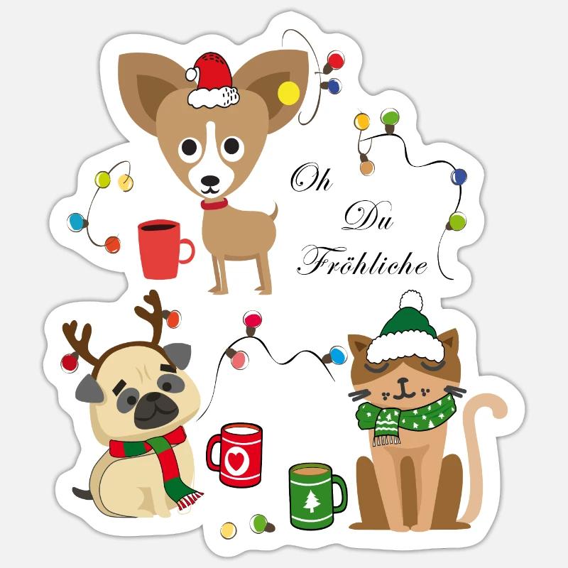 Sticker Größe S (10 x 10 cm) - 