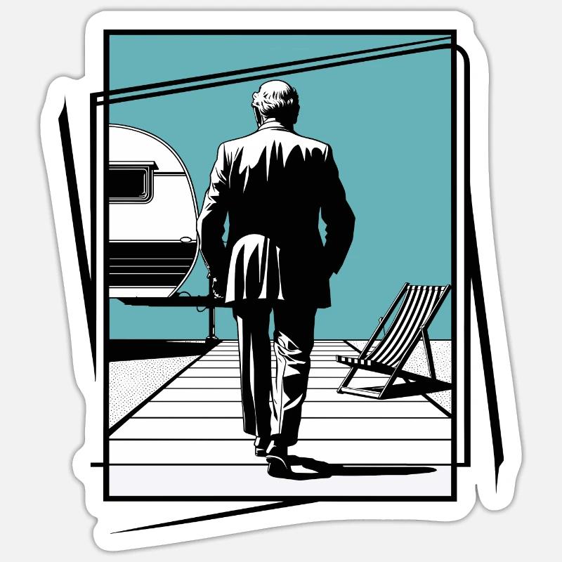 Sticker Größe S (10 x 10 cm) - 