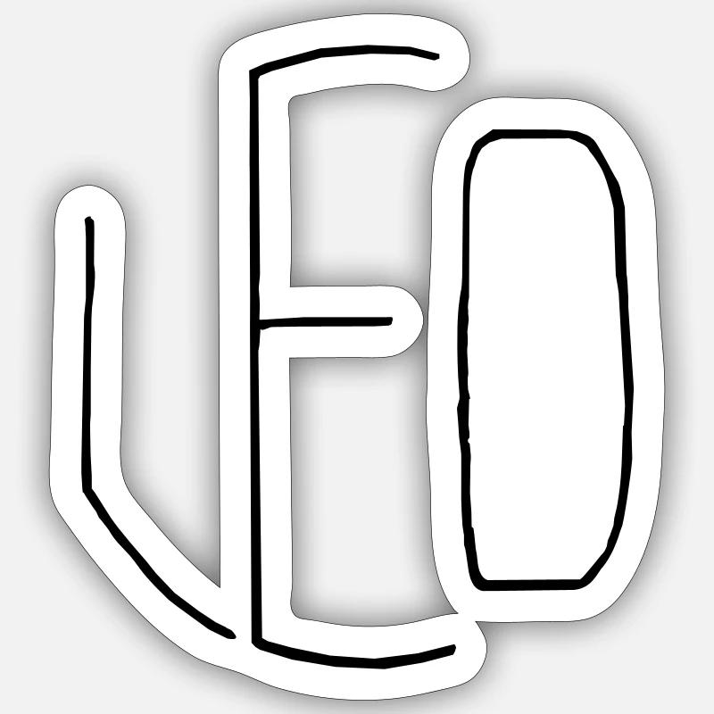 Sticker size S (10 x 10 cm) - 