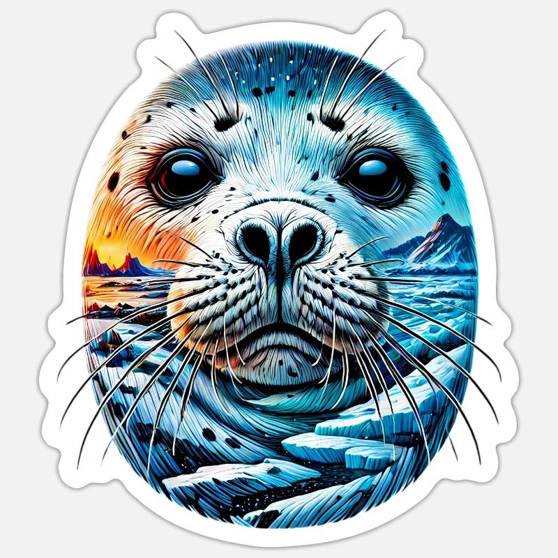 Sticker Größe S (10 x 10 cm) - 