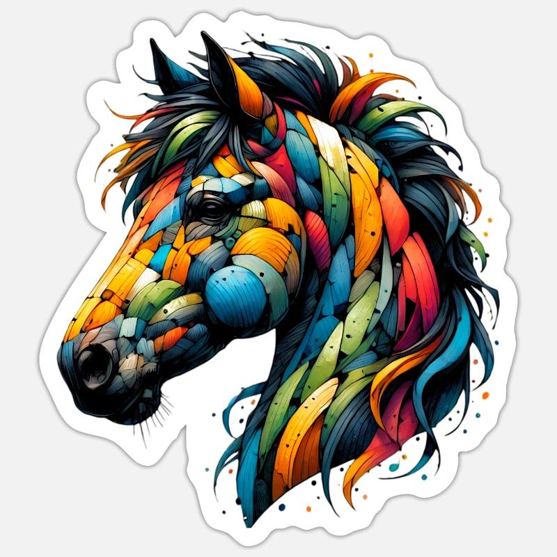 Sticker taille S (10 x 10 cm) - 