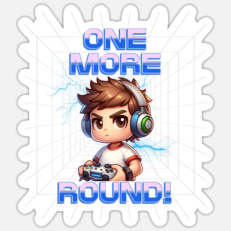 Noch eine Runde Sticker Größe S (10 x 10 cm)