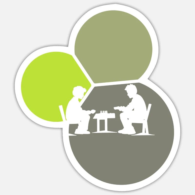 Sticker Größe S (10 x 10 cm) - 