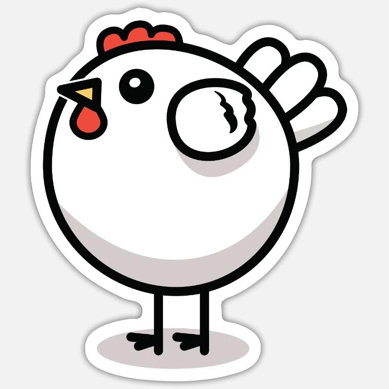 Sticker taille S (10 x 10 cm) - 