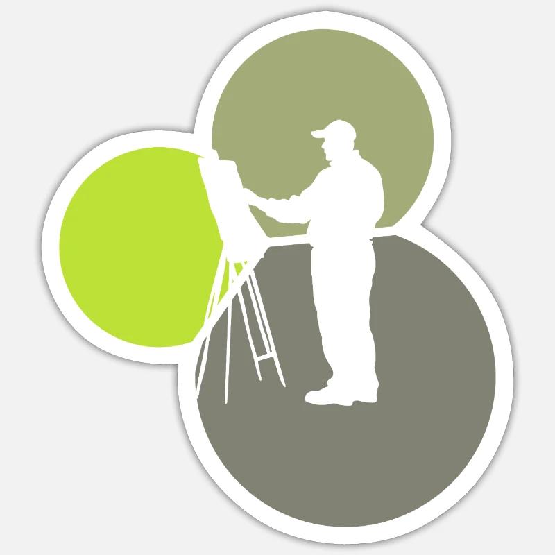 Sticker taille S (10 x 10 cm) - 