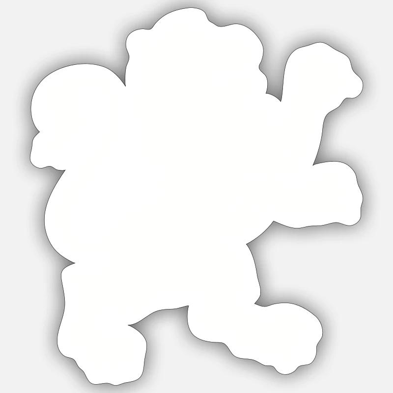 löwe tier Sticker Größe S (10 x 10 cm)