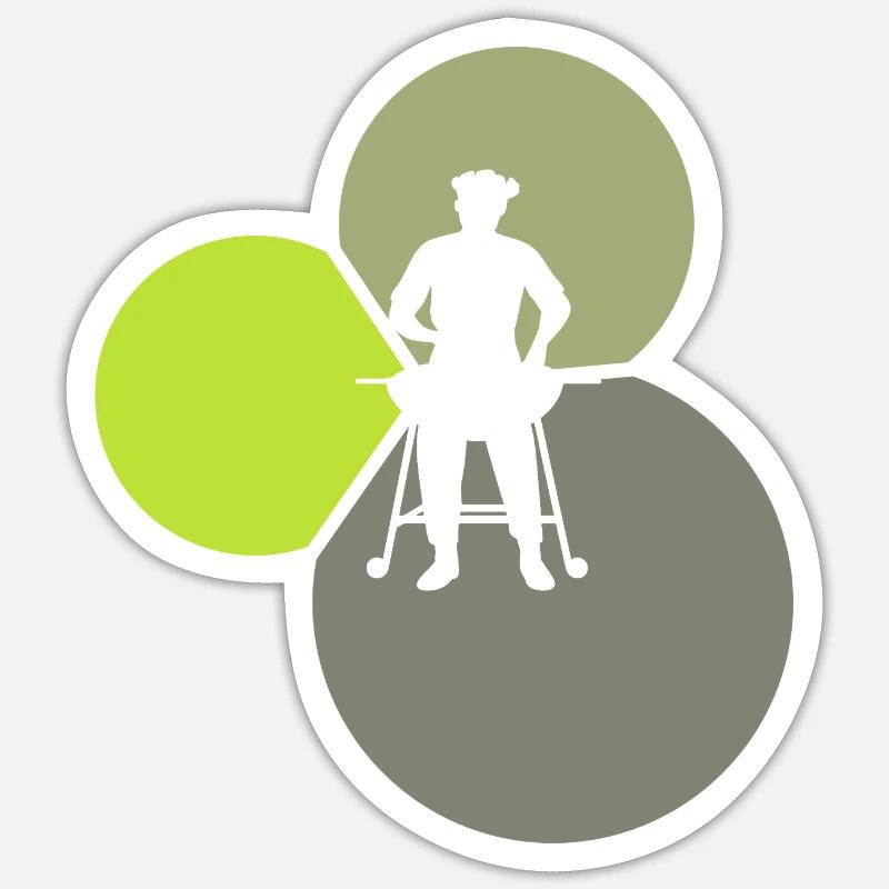 Sticker taille S (10 x 10 cm) - 