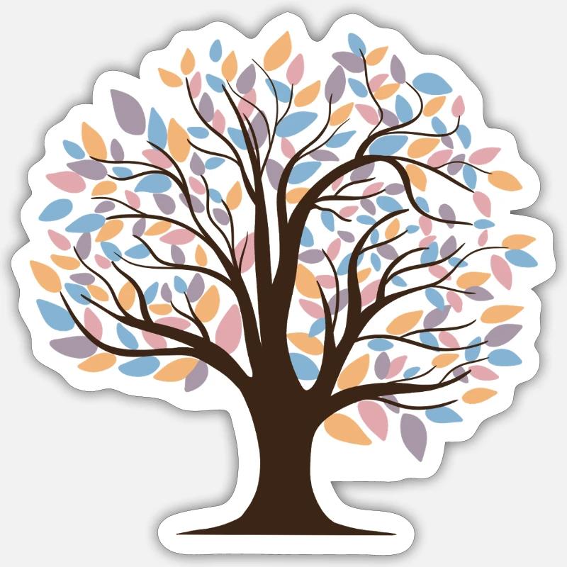 Tree Sticker size S (10 x 10 cm)