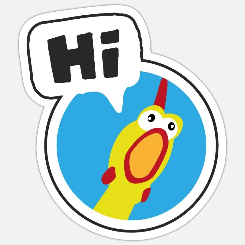 Sticker Größe S (10 x 10 cm) - 