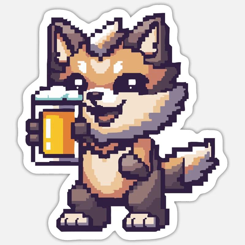 Sticker Größe S (10 x 10 cm) - 