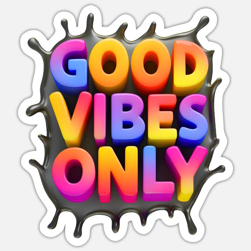 Sticker taille S (10 x 10 cm) - 