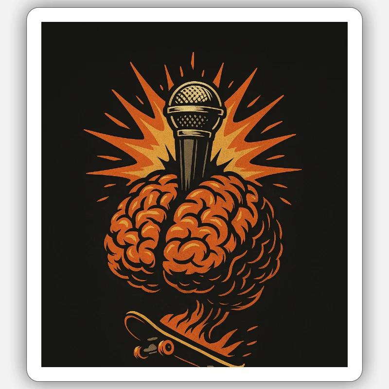 Sticker Größe S (10 x 10 cm) - 