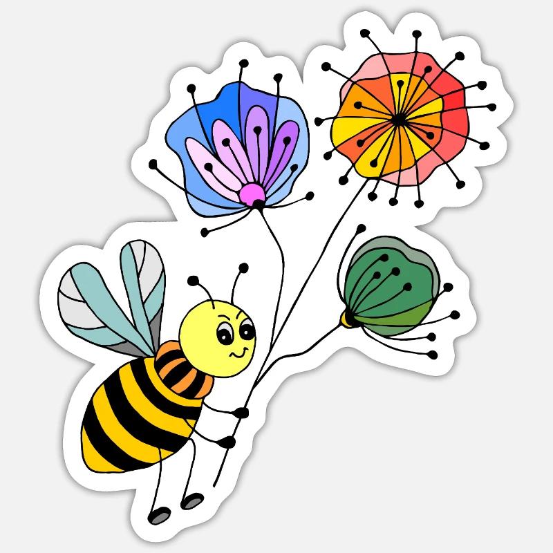 Sticker Größe S (10 x 10 cm) - 