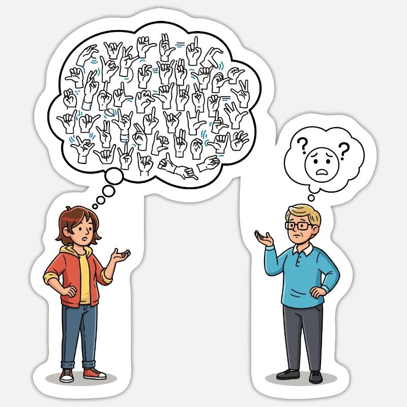 Sticker size S (10 x 10 cm) - 