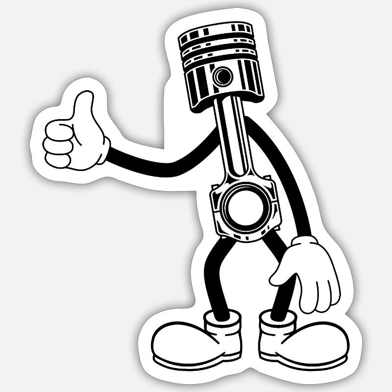 Sticker size S (10 x 10 cm) -