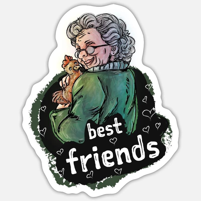 Sticker taille S (10 x 10 cm) - 