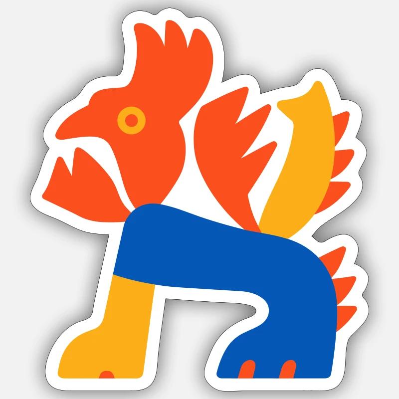 Sticker taille S (10 x 10 cm) - 