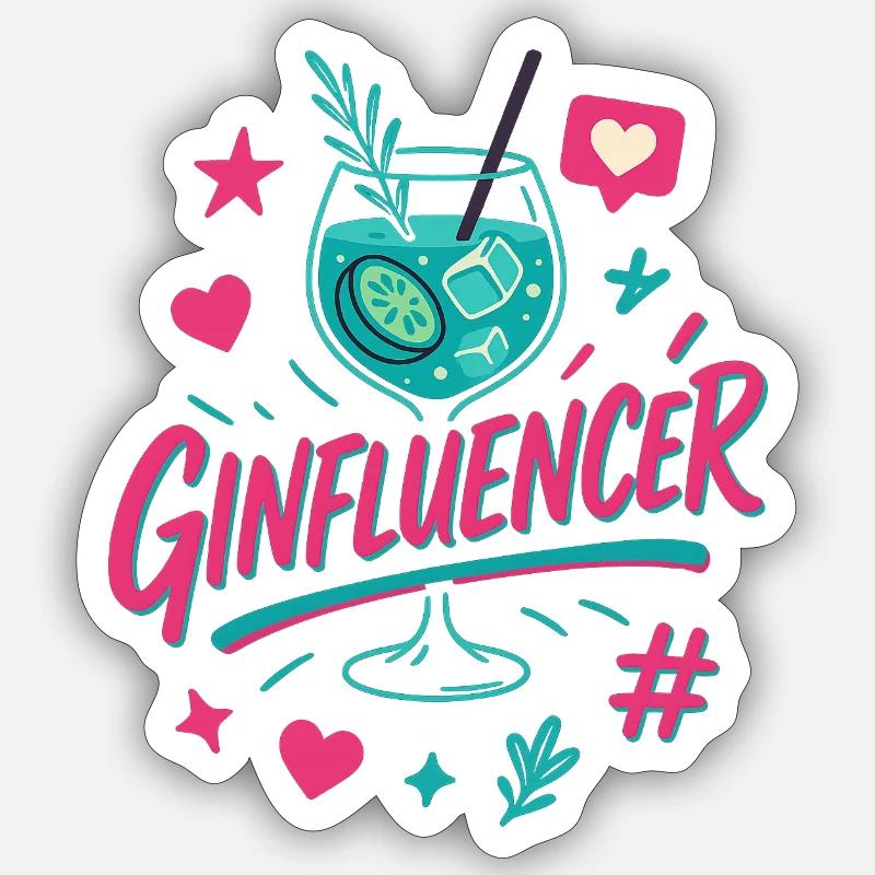 Sticker Größe S (10 x 10 cm) - 