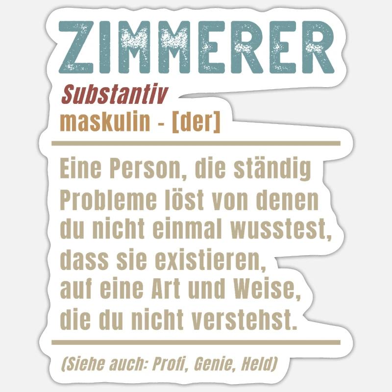 Sticker Größe S (10 x 10 cm) - 
