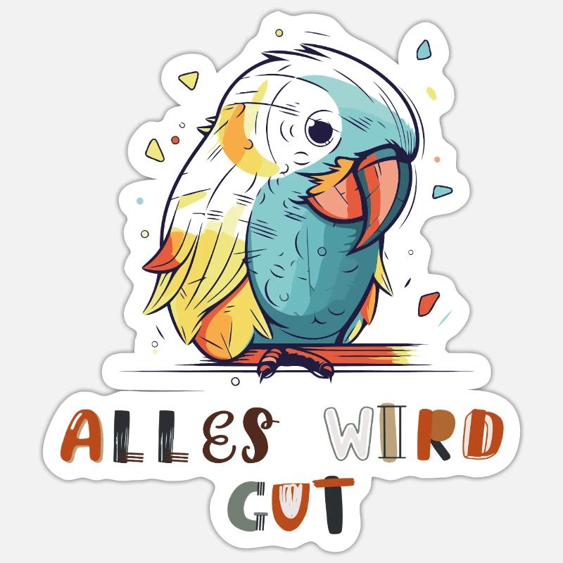 Sticker Größe S (10 x 10 cm) - 