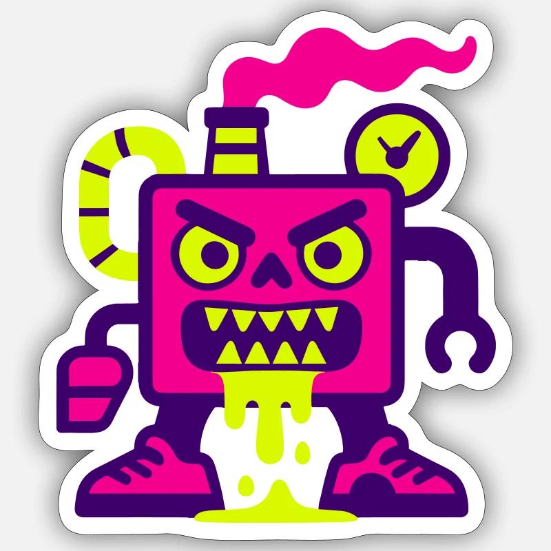 Sticker Größe S (10 x 10 cm) - 