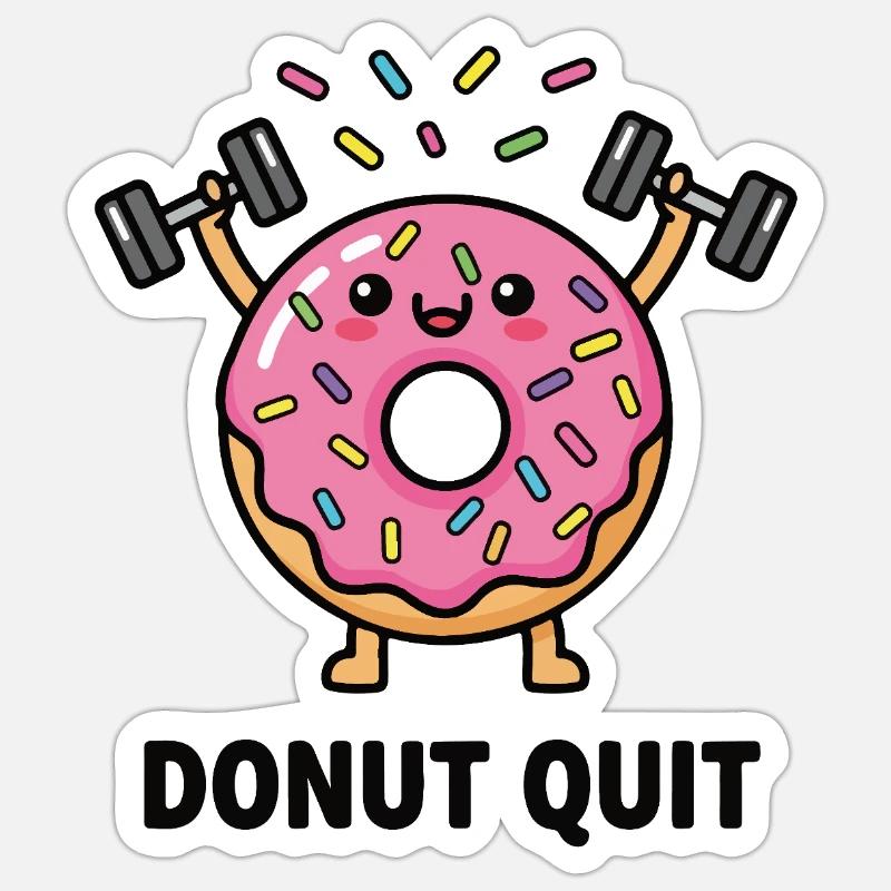 Strong Sprinkle - Sticker size S (10 x 10 cm) - white matte