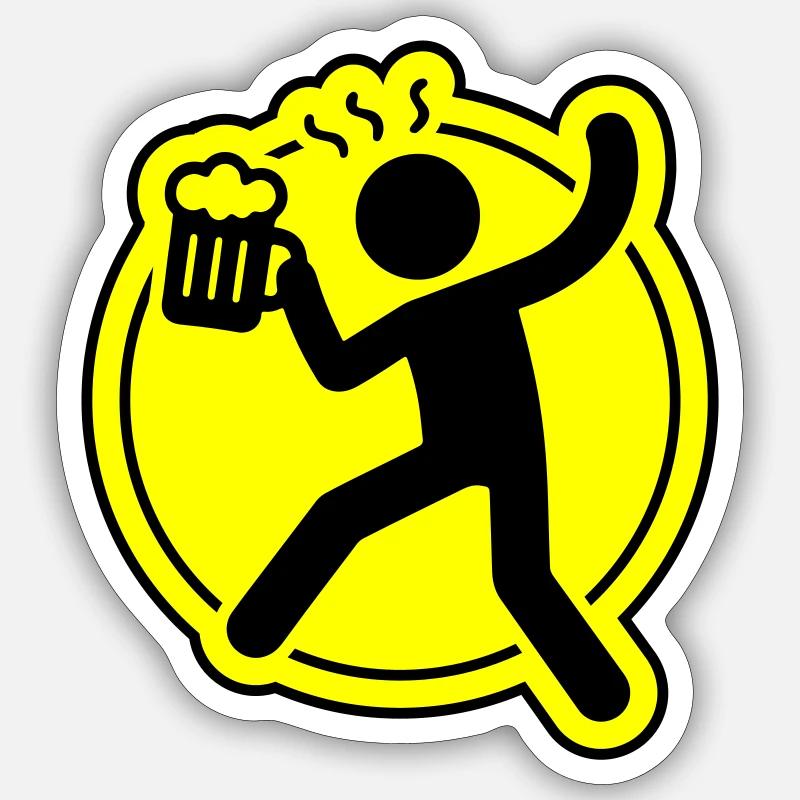 Sticker Größe S (10 x 10 cm) - 