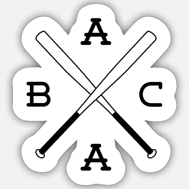 ACAB - Sticker size S (10 x 10 cm) - white matte