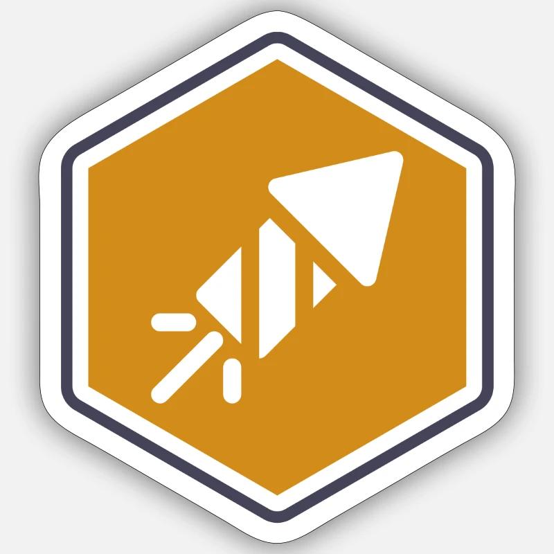 Sticker Größe S (10 x 10 cm) - 