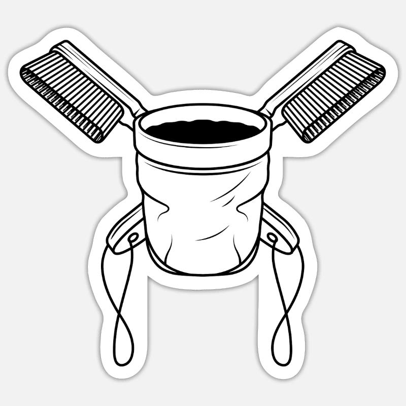 Sticker Größe S (10 x 10 cm) - 