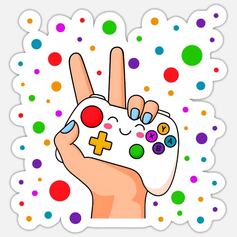 Sticker Größe S (10 x 10 cm) - 