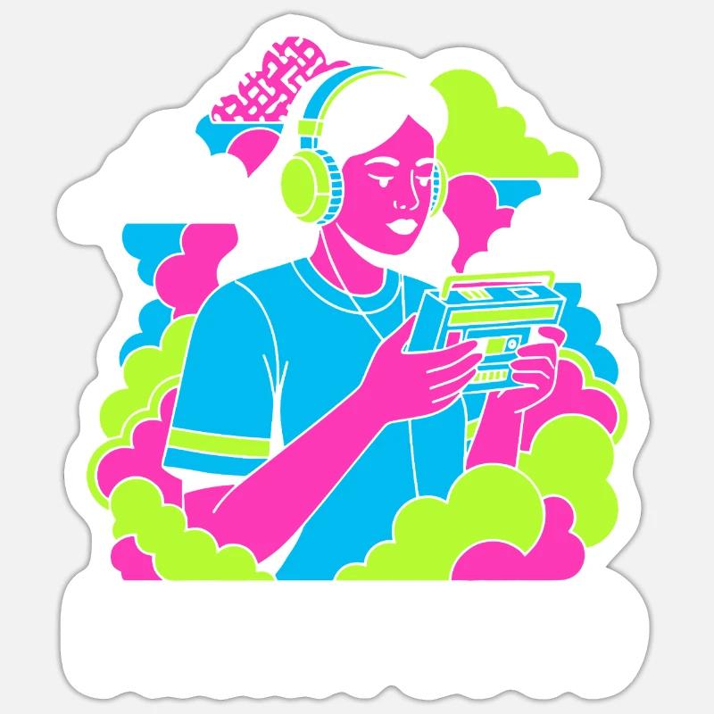 Sticker Größe S (10 x 10 cm) - 